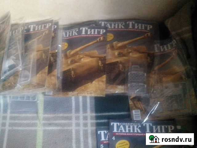 Выпуски журнала Соберите Танк Тигр Москва - изображение 1
