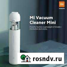 Новый Xiaomi Mi Vacuum cleaner mini пылесос Рязань - изображение 1