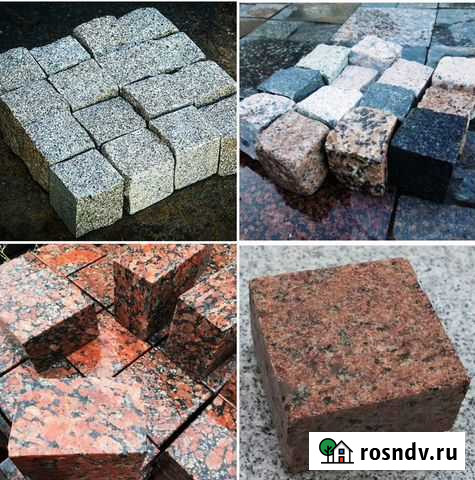 Брусчатка Гранитная. Бордюры. Натуральный камень Вологда - изображение 1