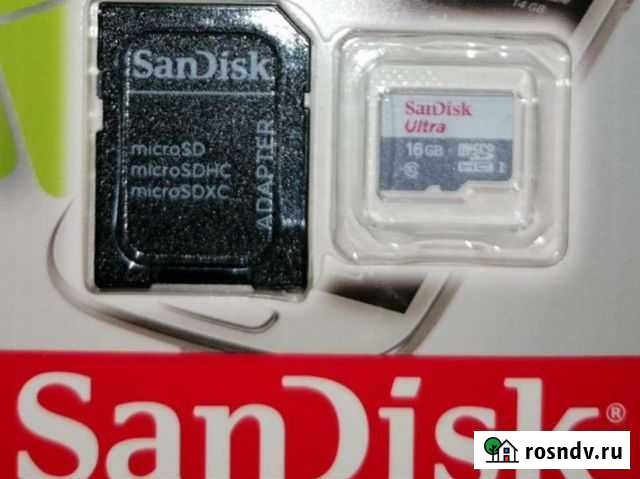 Карты памяти MicroSD 16гб Кемерово - изображение 1