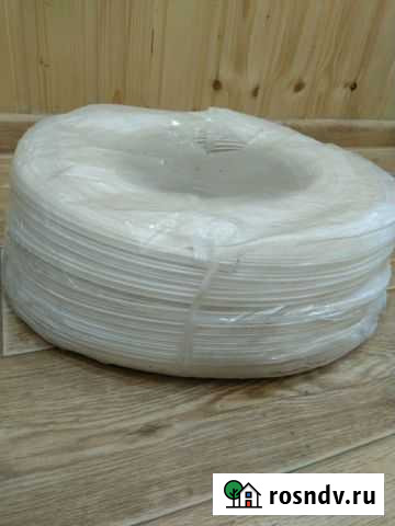 Провод телефонный трп 2*0,5мм белый не б/у Уфа - изображение 1