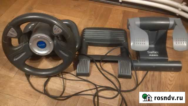 Игровой руль Saitek R440 Томск - изображение 1