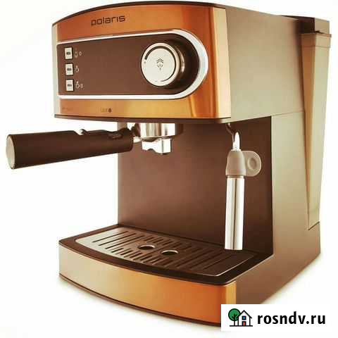 Кофеварка Polaris с капучинатором Курган - изображение 1