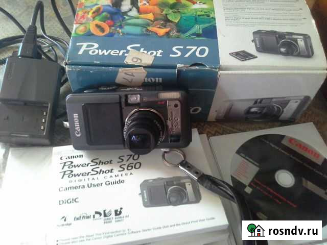 Цифровой фотоаппарат canon s70 Нижний Новгород - изображение 1