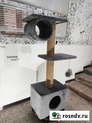 Когтеточка домик для кошки Ульяновск - изображение 1