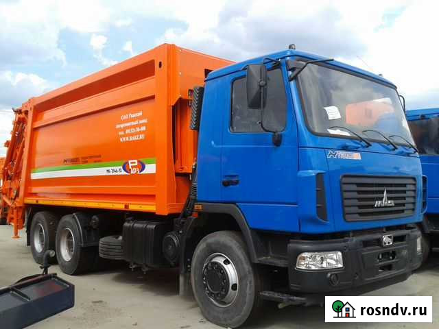 Мусоровоз мк-3546-11 (мк-200) на шасси маз-6312С5 Иркутск - изображение 1