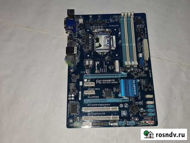 Материнская плата Gigabyte GA-Z77-DS3H Пенза - изображение 1