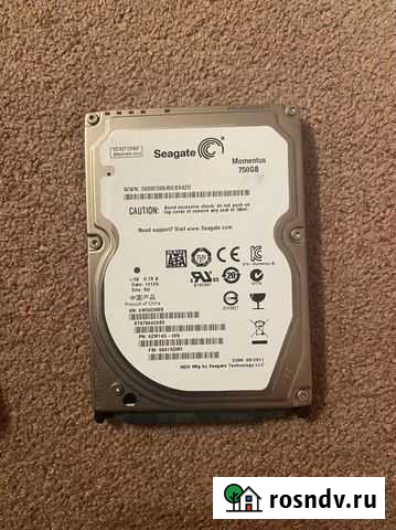 Жесткий диск seagate 750gb Екатеринбург - изображение 1