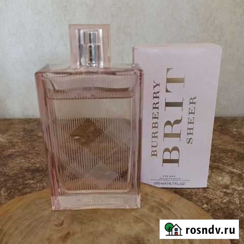 Burberry Brit sheer оригинал 200 мл Астрахань - изображение 1