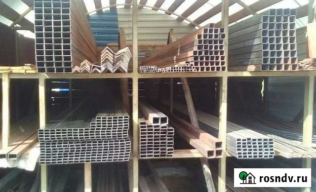 Профильная труба, столбы для забора, лаги Куровское - изображение 1