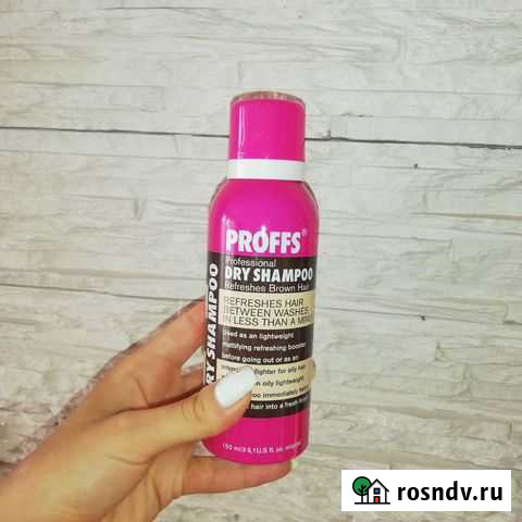 Сухой шампунь для тёмных волос новый Новосибирск - изображение 1