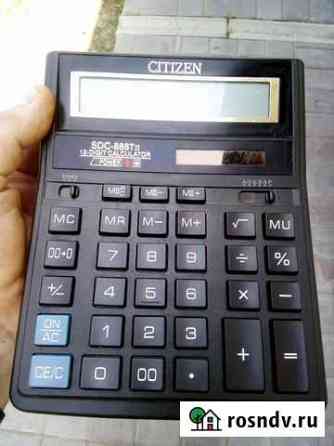Калькулятор citizen sdc-888 Волгоград