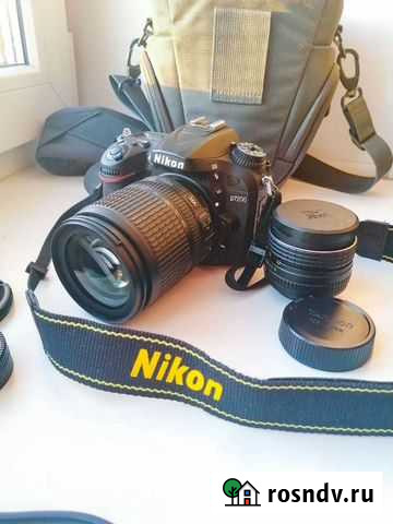 Зеркальный фотоаппарат nikon d7200 + 2 объектива Барнаул - изображение 1