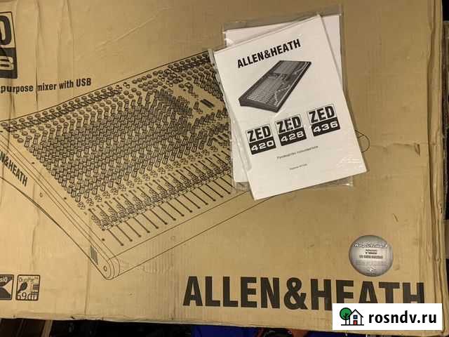 Микшерный пульт allen&heath ZED428 Дмитров - изображение 1
