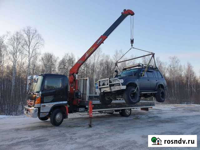 Услуги эвакуатора, манипулятора Благовещенск - изображение 1