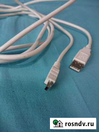 Кабель USB A - mini USB 3 метра Лодейное Поле - изображение 1