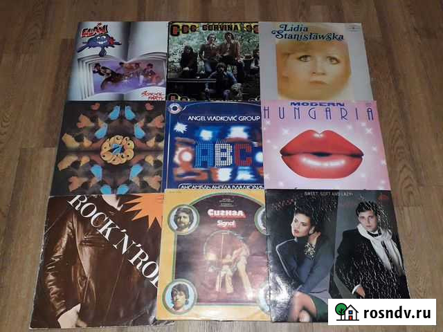 Рок и поп бывших соц. стран на виниле Хабаровск - изображение 1