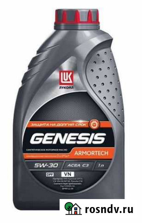 Лукойл Genesis Armortech VN 5W-30, 1 л Петрозаводск - изображение 1