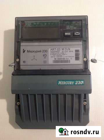 Счётчик Меркурий 230 ART-03 M CLN Великий Новгород - изображение 1