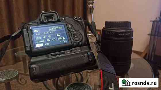 Продам canon 600d + oбьектив 18-135 Кропоткин