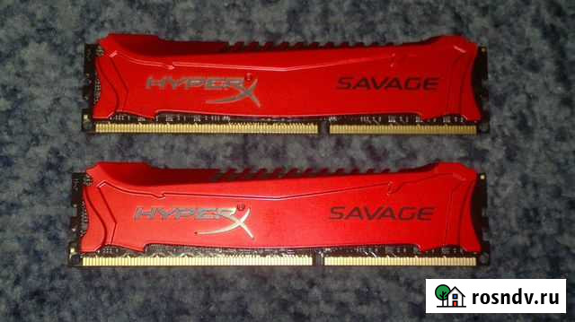 Kingston hyperx Savage ddr3 2x8 GB 2133 MHz Серов - изображение 1