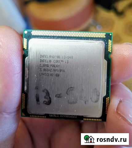 Процессор i3-540 (socket 1156) Братск - изображение 1