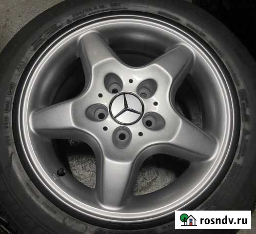 Диски литые R16 оригинал Мерседес Светлый - изображение 1