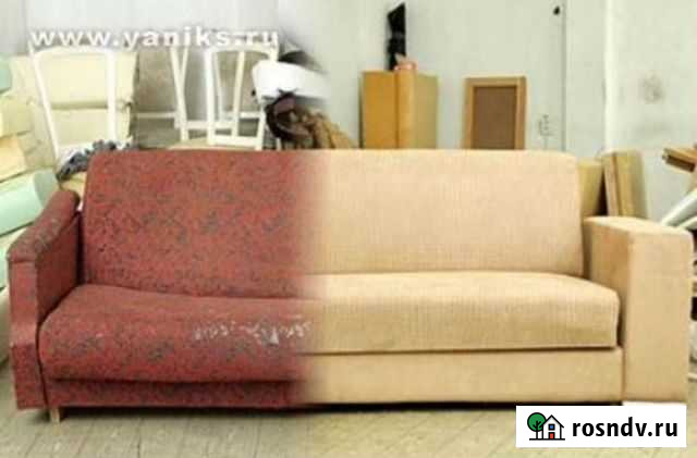 Перетяжка мягкой мебели Красноярск - изображение 1