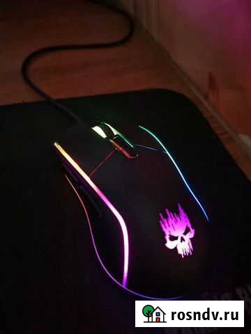 Игровая мышь Dexp Hellscream 100 + коврик Великие Луки - изображение 1