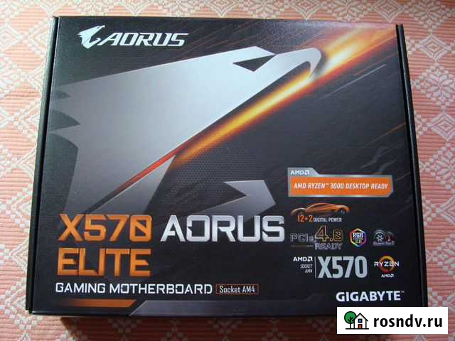 Gigabyte x570 aorus elite Санкт-Петербург - изображение 1