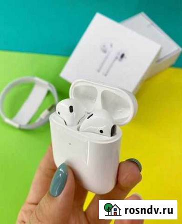 Беспроводные наушники airpods 2/pro Ставрополь - изображение 1