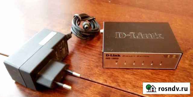 Гигабитный пятипортовый роутер Dlink DGS-1005D Анапа - изображение 1
