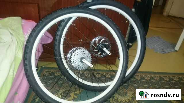 Колеса новые для горного велосипеда Размер 26 дюйм Набережные Челны - изображение 1