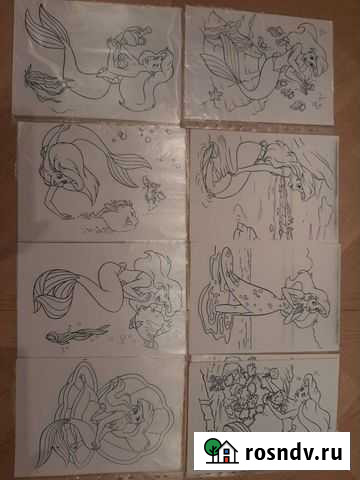 Раскраски русалочка Кемерово - изображение 1