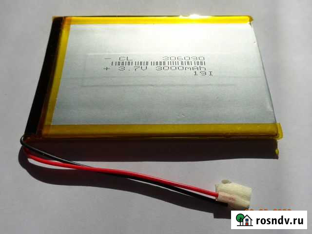 Новый Аккумулятор для Планшетов 90x60x3 мм Иркутск - изображение 1