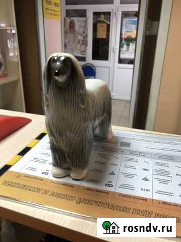 Статуэтка собака афганская борзая лфз Псков - изображение 1