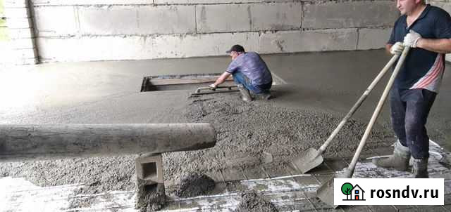 Бетонные полы Каменка - изображение 1