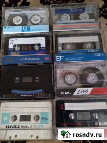 Аудиокассеты TDK, Maxell, Ваsf,Sony Челябинск - изображение 1