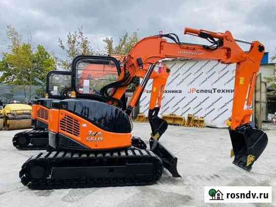 Мини-экскаватор Hitachi ZX55UR, 2016 Артем