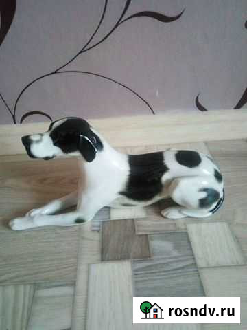 Форфоровая собака поинтер лфз Курган - изображение 1