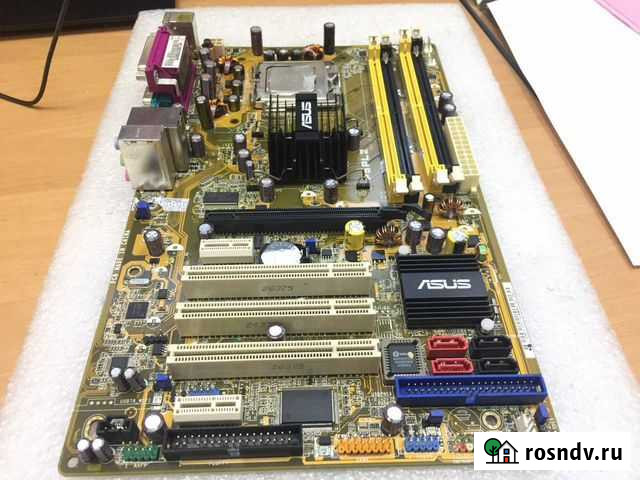 Asus P5PL2 сокет LGA775 чипсет Intel 945PL Омск - изображение 1