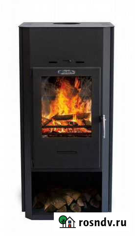 Печь-камин Сибирь-8 со стеклом Ижевск - изображение 1