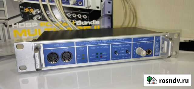 Звуковая карта RME hdsp Multiface II PCI (PCI-e) Тюмень - изображение 1