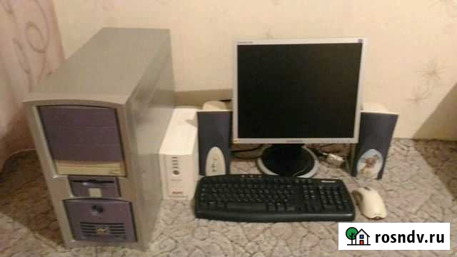 Компьютер, монитор, клавиатура,мышь,колонки Петропавловск-Камчатский - изображение 1