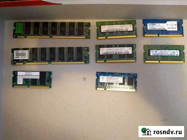 Оперативная память sdram, sodimm DDR2 / DDR3 Новосибирск - изображение 1