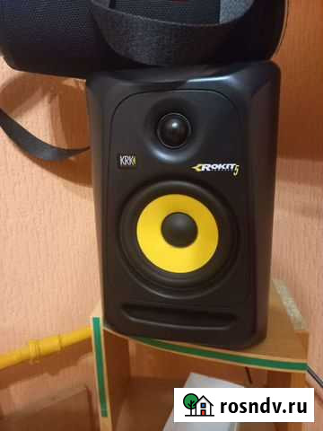 Продам 2 студийных монитора krk rokit 5 Северобайкальск - изображение 1