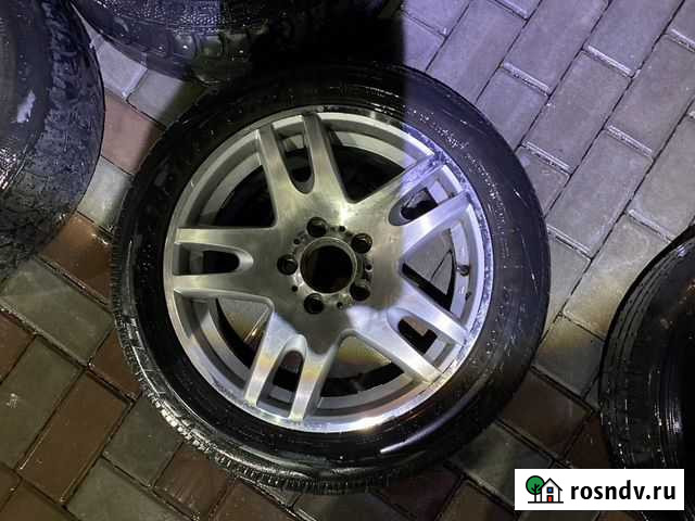 Диски с шинами на mercedes r16 Назрань - изображение 1