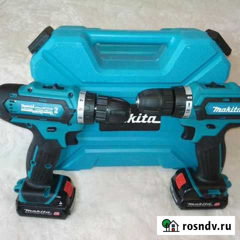 Шуруповерт makita макита 14,4v абсолютно новый Казань - изображение 1