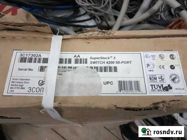 Коммутатор 3com новый Сургут - изображение 1