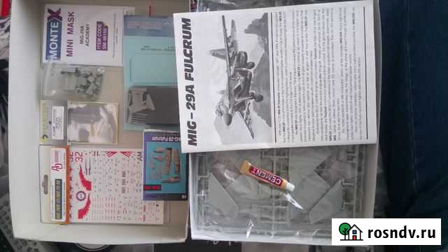 Модель самолёта миг-29 1/48 Academy Междуреченск - изображение 1